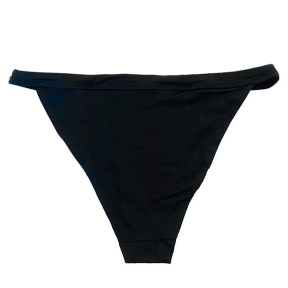 Andie Black Caicos Wide Band Cheeky Bikini Bottom Sz XL NWT - Picture 3 of 16